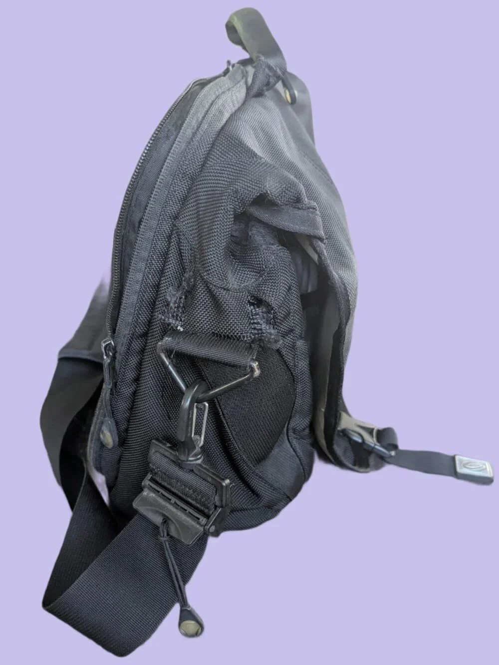 Timbuk2 Nylon Messenger bag with Detachable Shoulder Strap